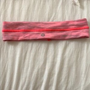 pink lululemon headband